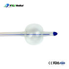 El catéter de silicona transparente no es dañino con un globo de 5-30 ml.