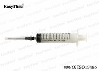 ISO13485 Siringa desechable práctica de 20 ml, 10cc 20cc Suministros médicos Siringas