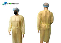 Vestido de aislamiento de protección de 16-45 gramos de tamaño Disponible de grado médico multicolor