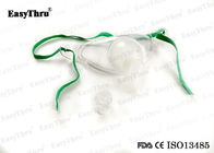 Máscara de nebulizador de traqueotomía PE sin olor, máscara de venturi de rotación 360 para el traqueo