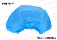 Vestido de protección ISO azul, gorra quirúrgica estéril desechable