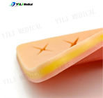 Estructura de la piel de tres capas Pad de sutura de silicona Kits de práctica de Pad de sutura médica Kit