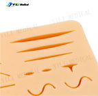 Estructura de la piel de tres capas Pad de sutura de silicona Kits de práctica de Pad de sutura médica Kit