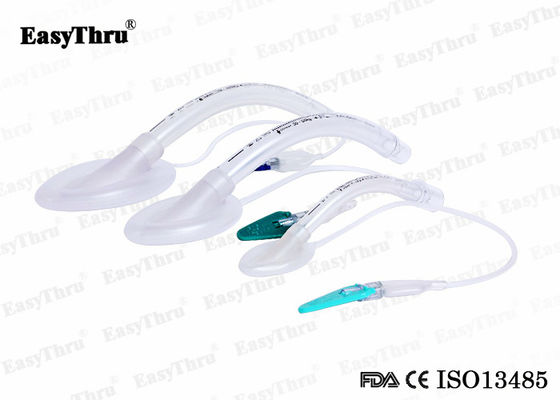 Máscara de PVC para la laringe vía aérea plano de fondo suave práctico