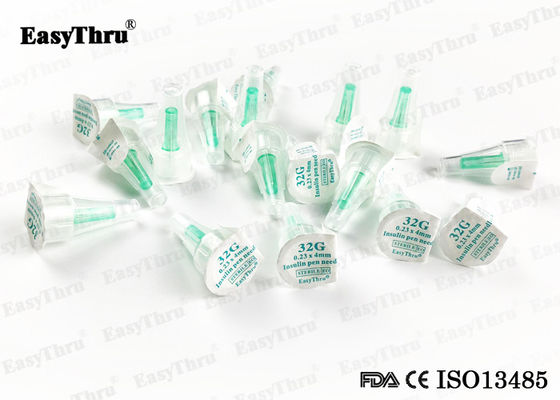 Agujas inyectables de insulina de 4 mm No tóxicas para uso hospitalario